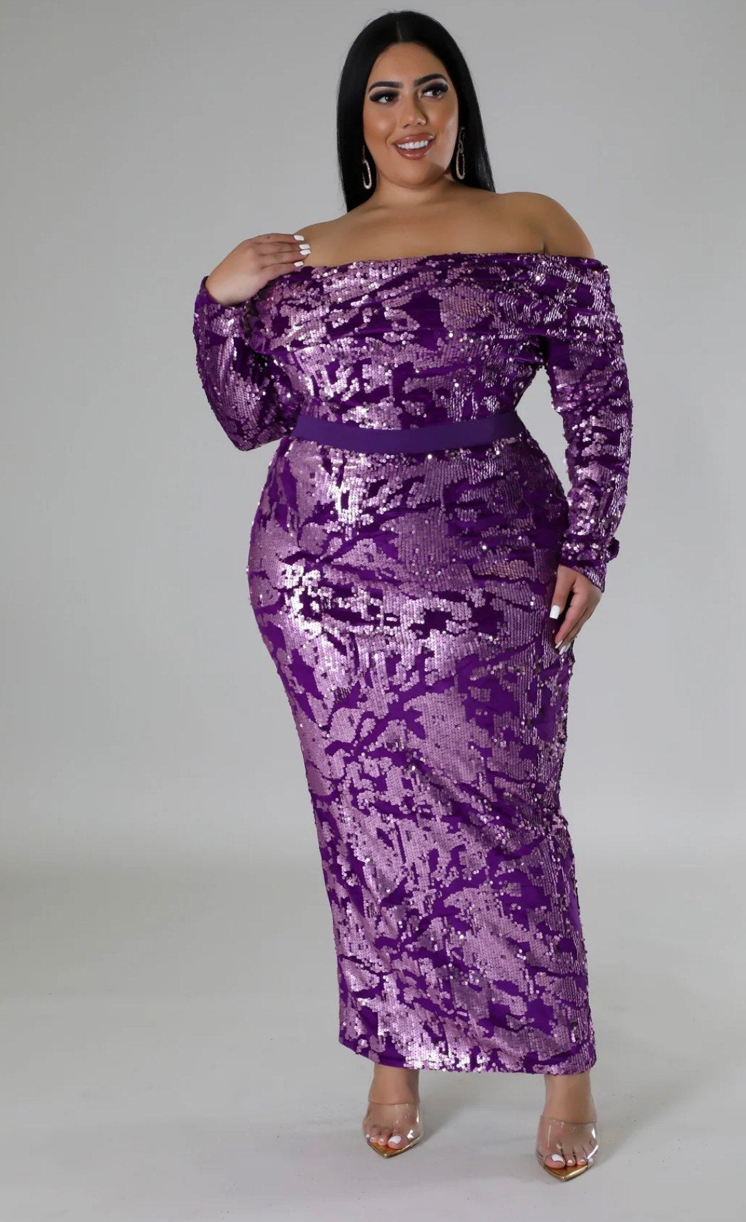 PURPLE DRESS SEQUEN